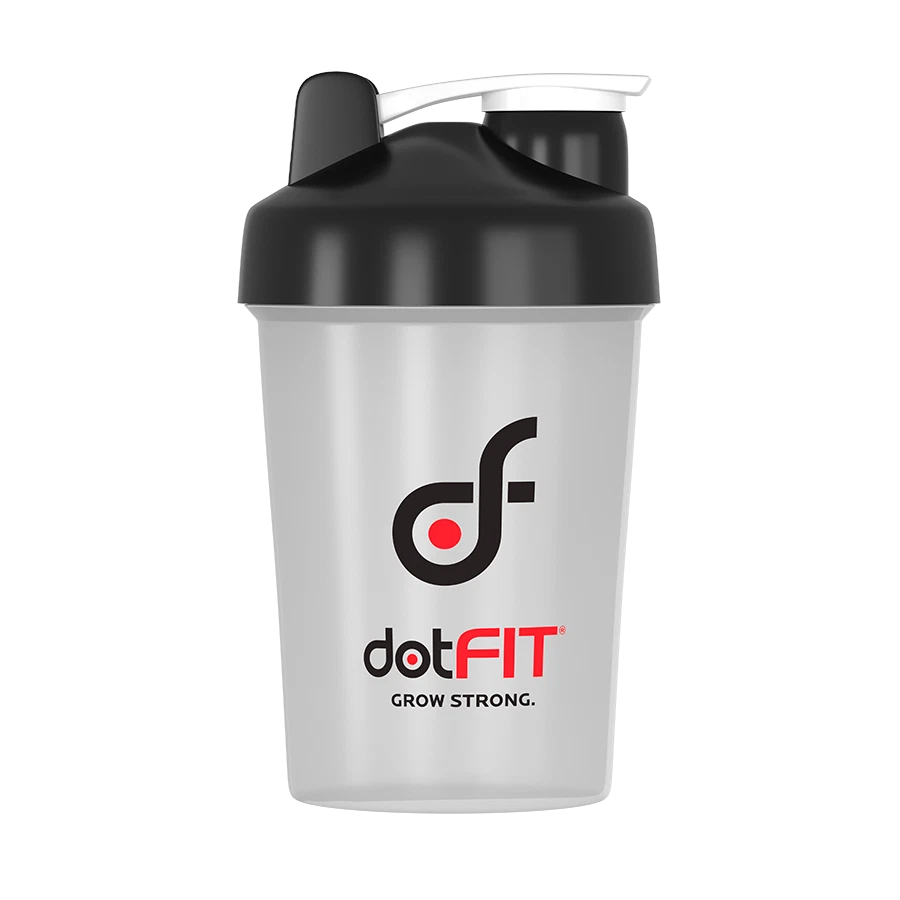DotFit Shaker Bottle Black Logo BPA-Free Stainless Steel Mixing Ball 20oz NEW
Opens in a new window 