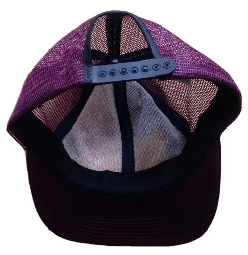 1970s 1980s CHEVROLET BASEBALL CAP, RED WINE COLOR, VINTAGE, TRUCKER, NOS - Picture 4 of 5