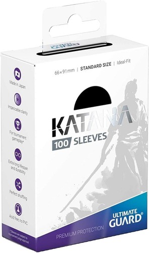10 packs of 100 (1000) Ultimate Guard Katana Green Standard Sized