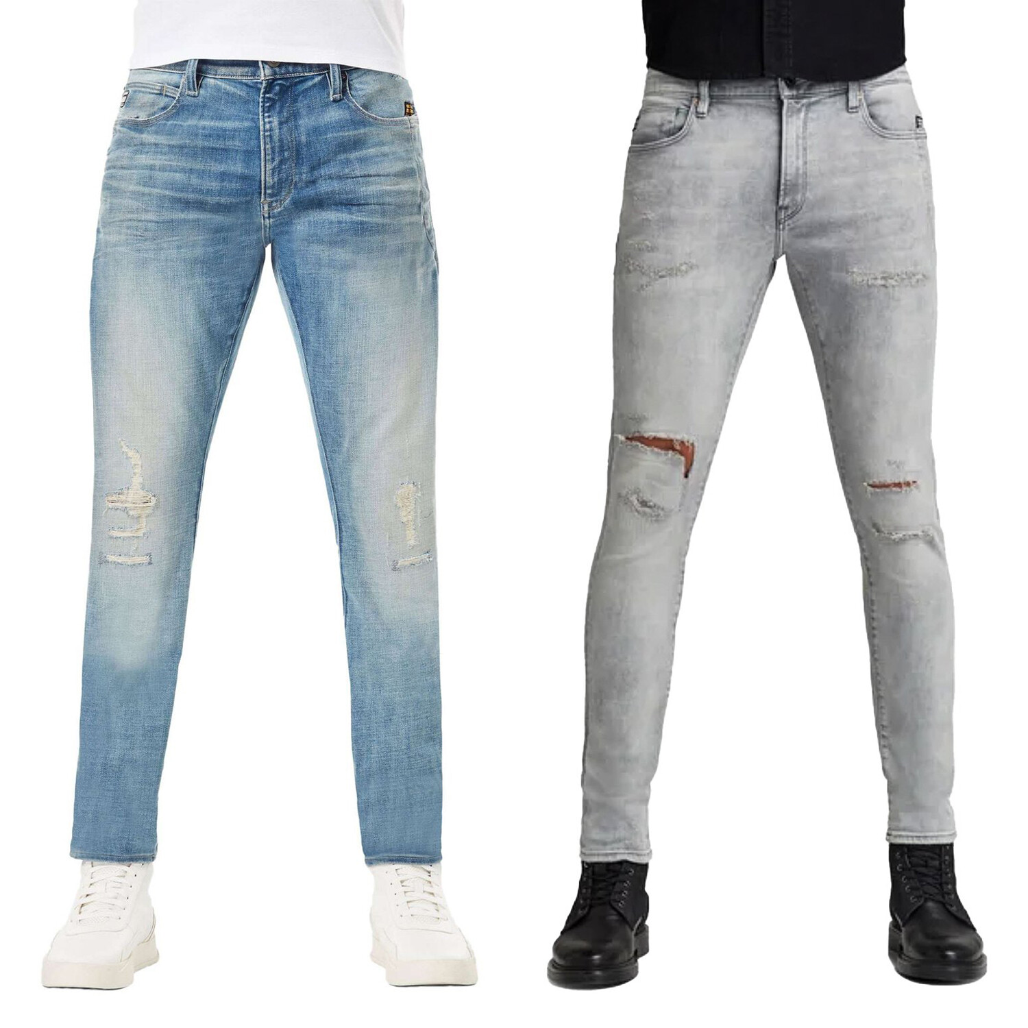 GStar Jeans Men's GStar Lancet Skinny Fit jeans Elto SuperStretch Denim eBay