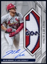 [DIGITAL CARD] Topps BUNT 2022 NOLAN ARENADO HOME RUN KINGS RELIC SIG, CARDINALS