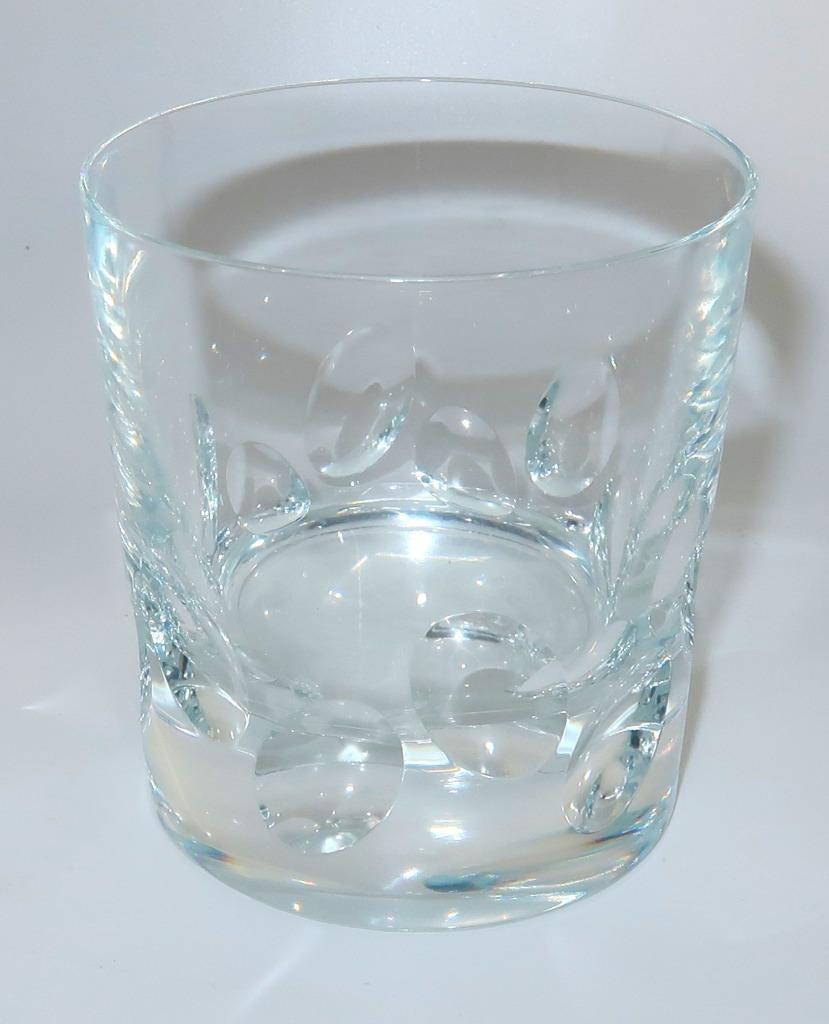 Christofle Crystal, CLUNY, Cut Ovals, Double OldFashioned Glass, 3 3/4