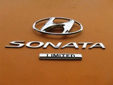11 12 13 14 HYUNDAI SONATA LIMITED REAR TRUNK EMBLEM LOGO BADGE SYMBOL A31166