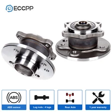Pair Rear Wheel Hub Bearings FWD For Mini Cooper 1.6L 2002 2003 2004 2005 2006