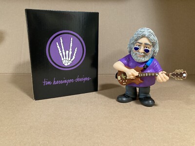RARE! Jerry Garcia Of The Grateful Dead, Vinyl Figure Signed By