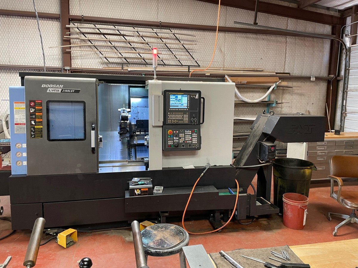 cnc lathe DooSan Lynx | eBay