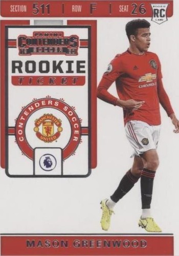 Panini 2019/20 ROOKIE TICKET グリーンウッド 2019-20 Panini Chronicles Contenders Mason Greenwood Rookie Ticket