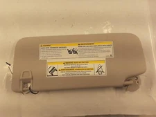 Used Left Sun Visor fits: 2021 Chevrolet Trailblazer w/o illumination Left Grade