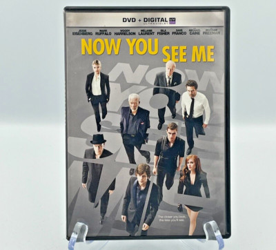 Now You See Me DVD Very Good Woody Harrelson Mark Ruffalo Morgan