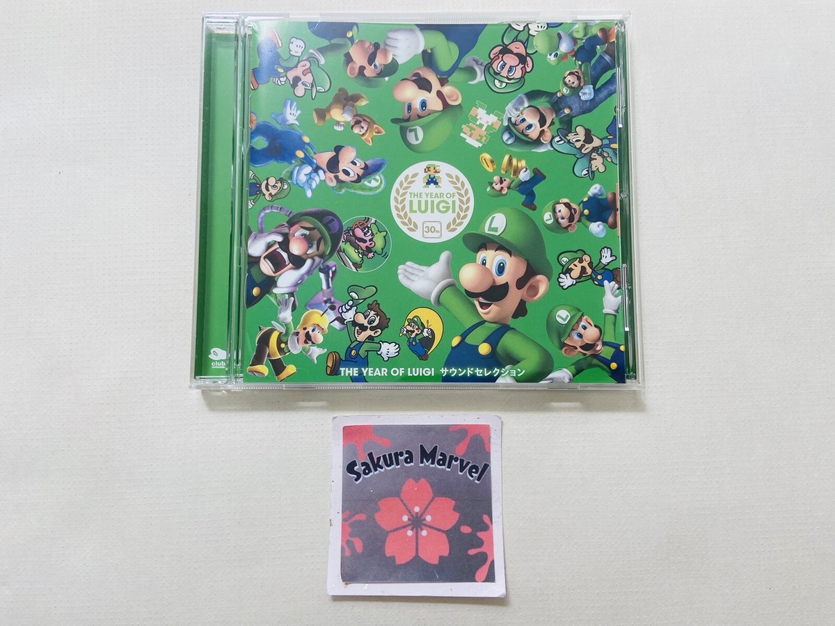 The Year of Luigi Sound Selection 30th Soundtrack CD Club Nintendo 