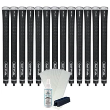 Set of 13 Golf Pride Tour Velvet Plus 4 Black Grips with Grip Kit Standard Size