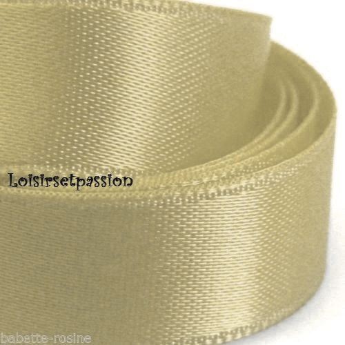 ROULEAU 10 mètres RUBAN SATIN UNI 6 mm - Nombreux Coloris - Scrapbooking Bijoux - Photo 8 sur 84
