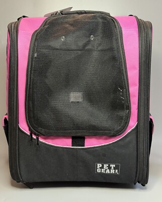 NWT Pet Gear I-GO2 Escort Roller Bag Car Seat Backpack Carrier Travel Dog Cat