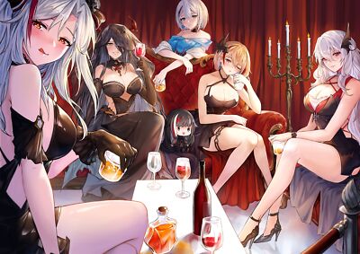 Anime azur lane girls roon table friedrich der grosse Custom Gaming Mat Desk