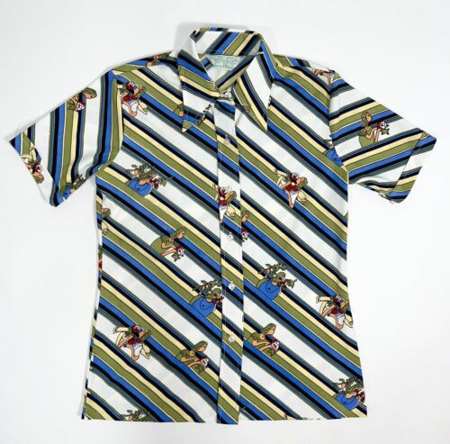 Vintage VTG 70’s 80’s Hutspah Cocktails Shirt