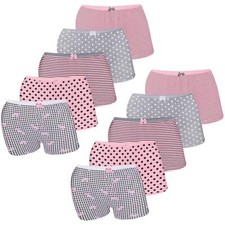 10 girls panties hipster cotton briefs underpants underwear panties 92-170