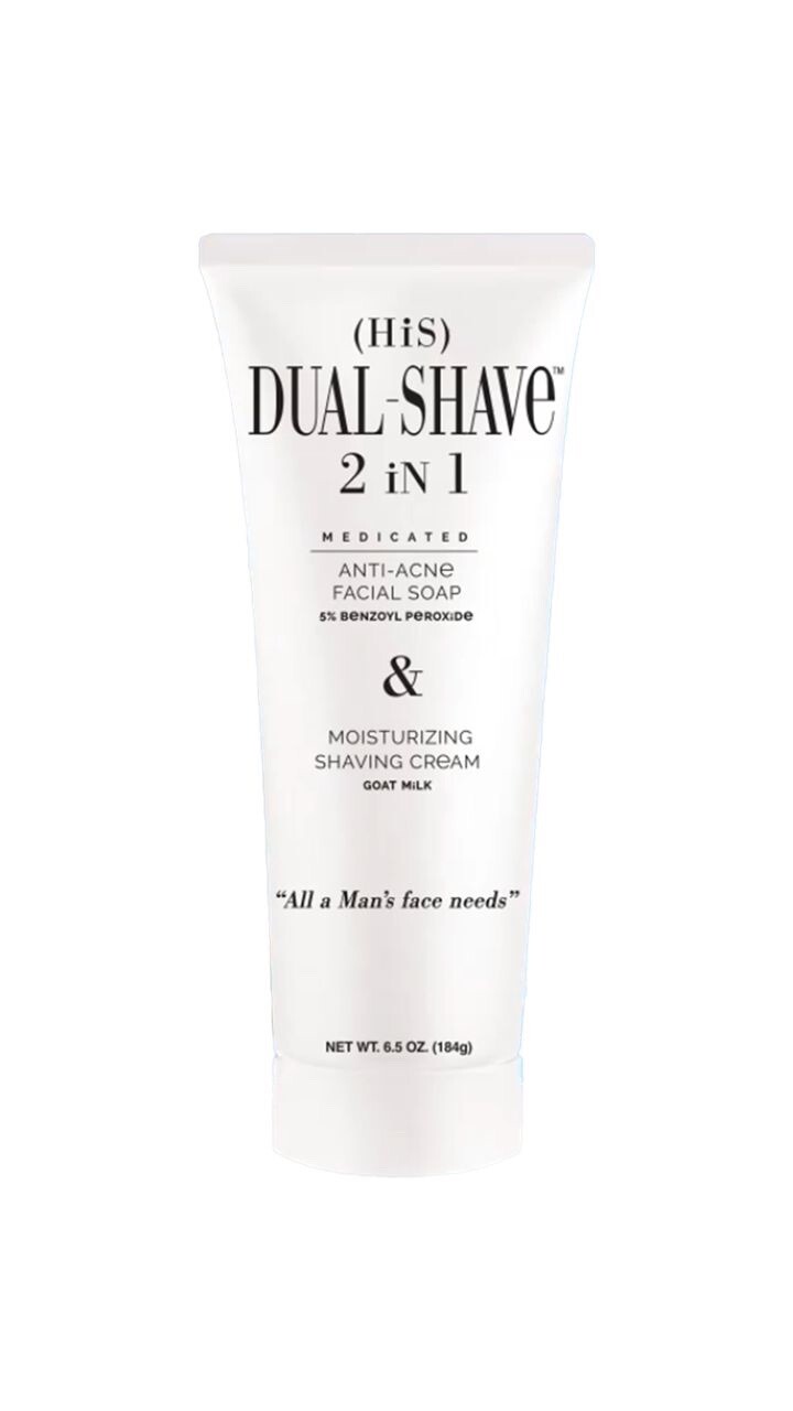 2in1 Anti-acne Face Wash By Dual-shave 6oz Pump Size