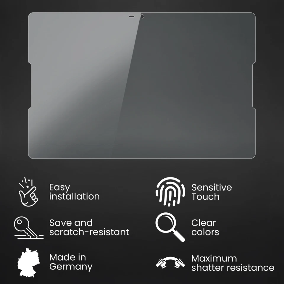 Bruni 2x Protective Film for Acer Iconia One 10 B3-A32 Screen Protector - Image 3 of 4