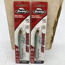 Berkley Hit Stick Jerkbait Size 11 STEALTH MINNOW Trolling Walleye Bass Lure