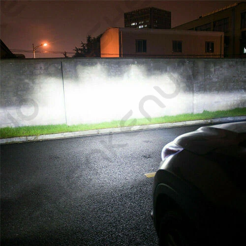 For Chevrolet Impala 2006-2013 6000K H9 H11 COB Hi/Low Beam LED Headlight Bulbs - Image 4 of 4