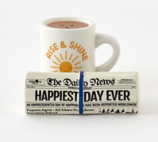 HAPPIEST DAY EVER!  COFFEE & MORNING NEWS SAL...