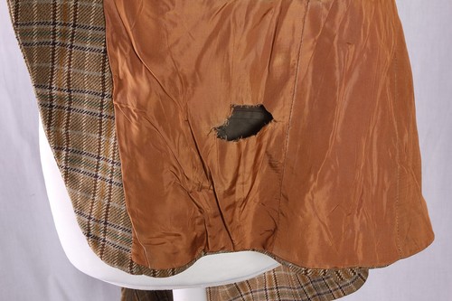 Aquascutum Jacket Blazer Check Vintage Wool Country Tweed Size Large or Medium - Picture 12 of 15