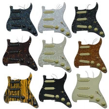 Various Loaded Pickguard Prewired Pickguard with Ceramic Pickups fits ST/Strat
