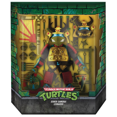 Super 7 TMNT ULTIMATES! Wave 5 SEWER SAMURAI LEONARDO Figure   NEW