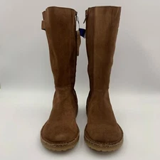 Birkenstock New w/ Box Melrose High Espresso Suede Leather Regular Select Size