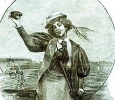 "CADOT SPIDO TURGOTIN AUTOMATIC MURER EXPRESS" Kamera historyczna Reklamy 1898