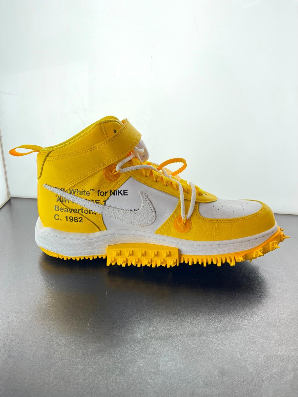 OFF WHITE X NIKE A20. NUOVA SCARPA SINGOLA PIEDE SINISTRO Nike Air Force 1 Mid X Off White Sneaker Uomo 10 5
