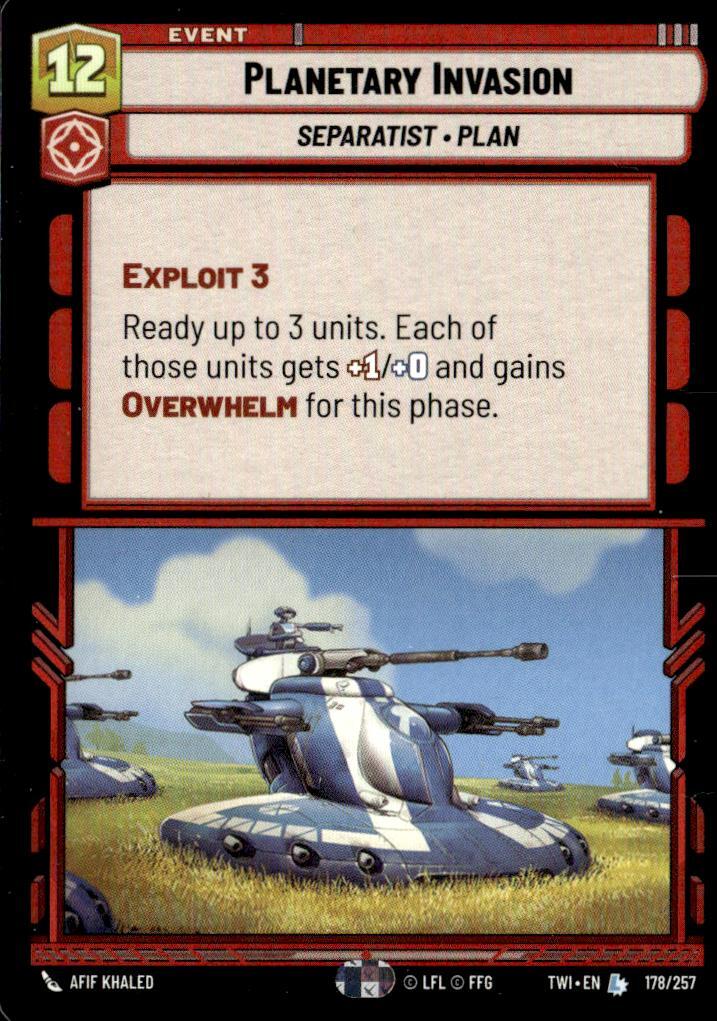 Star Wars Twilight of the Republic Planetary Invasion JW