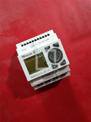 Used 1PC MOELLER EASY 412-DC-R LOGIC CONTROL RELAY 24VDC