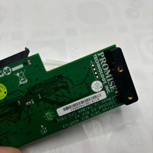 PROMISE TECHNOLOGY GP0548-03 REV A3 VTRAK SATA MUX ADAPTER, LSISS1320 AAMUX - Afbeelding 3 van 8