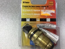 Mr Heater F276330 Propane Gas Quick-Connect Adapter Kit 1/4” Male Pipe Thread