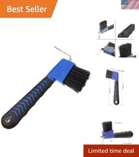 Comfort Grip Royal Blue Horse Hoof Pick and Brush - Perfect for Equestrians