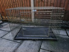 Dog Crate. Rosewood 010748. L1040 x H700 x W650mm. Removable Black Plastic Tray.