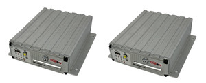 Lot of 2 Safety Vision SVR-4100 Solid-State 4-Ch Mobile DVR H.264 Wi-Fi GPS SD