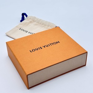 Authentic Louis Vuitton Empty Gift Box & Branded Dust Bag 5 x 5 3/4 x 1 3/4