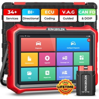 KINGBOLEN K8 PRO OBD2 Diagnosegerät ALLE System 34 Reset ECU-Coding OBD Scanner
