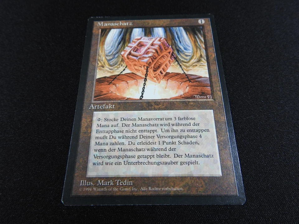 Mana Vault German LP/MP [FBB Revised Edition] Mtg Magic Free Tracking! - Image 3 of 4
