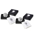 2pc Set - 2023 $1 Morgan &Peace Silver Dollar w/ Box, OGP &COA
