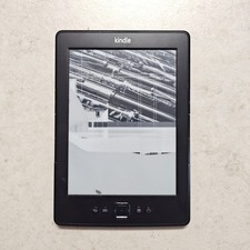 Amazon Kindle 4th Gen D01100 E-reader Wi-Fi - 2GB Black - BAD SCREEN 3423