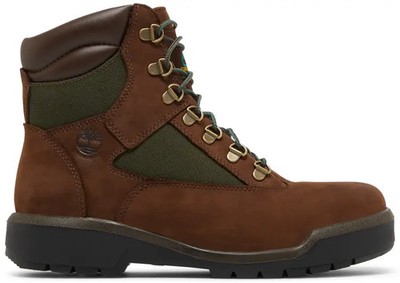 Timberland 6 Inch Field Boot Brown Olive Green TB0A18AH-D47 Men Size