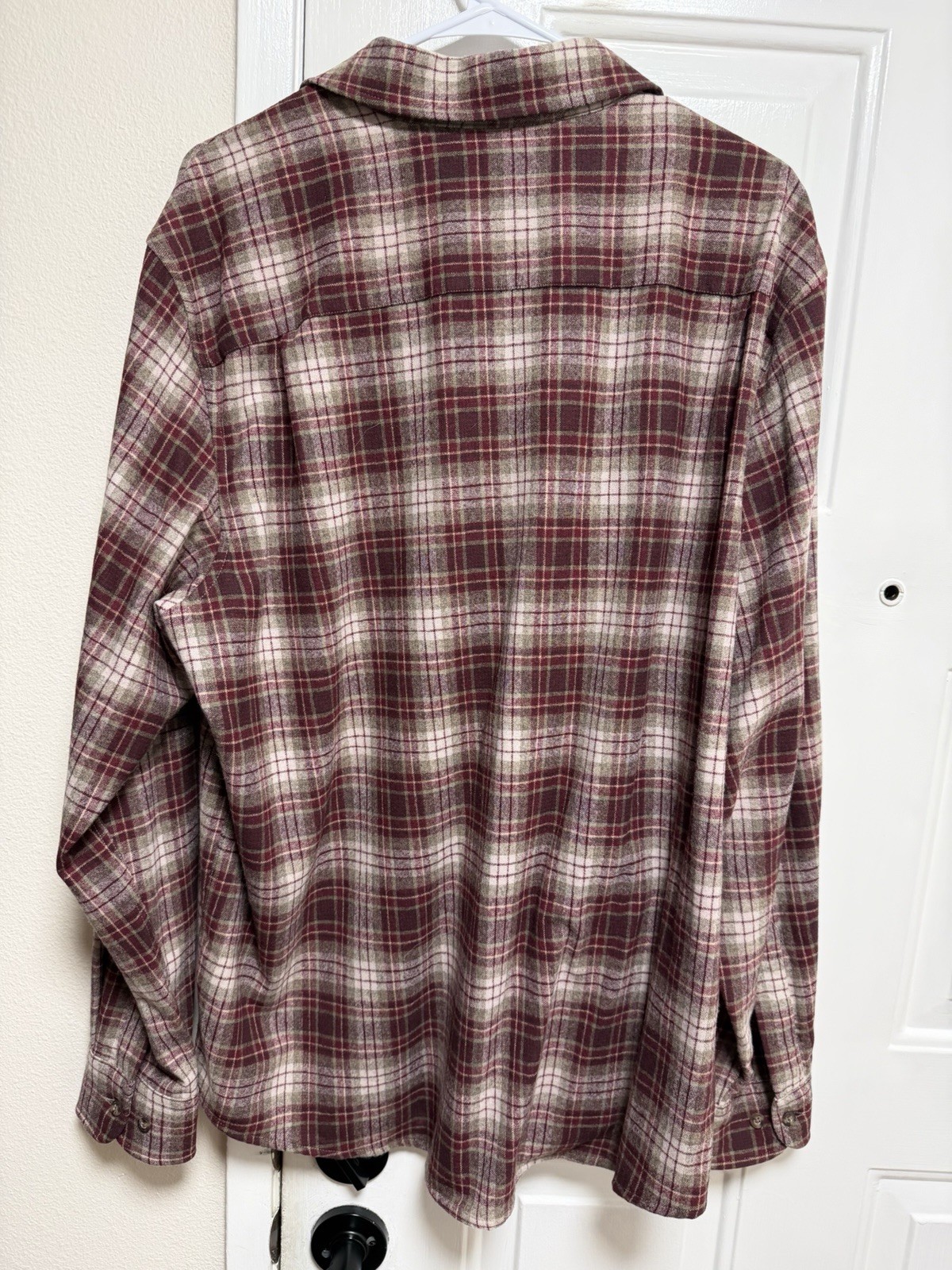 Pendleton Fireside Plaid Wool Blend Button-Up Shi… - image 4