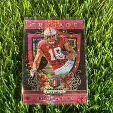 JJ Arcega-Whiteside 2019 Panini Prizm Draft Picks Crusade Pink Pulsar #11 F38