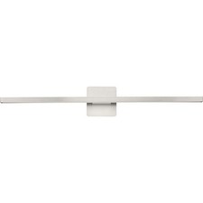 Progress Lighting Phase 5 32 LED Vanity Light Brushed Nickel 3CCT Modern