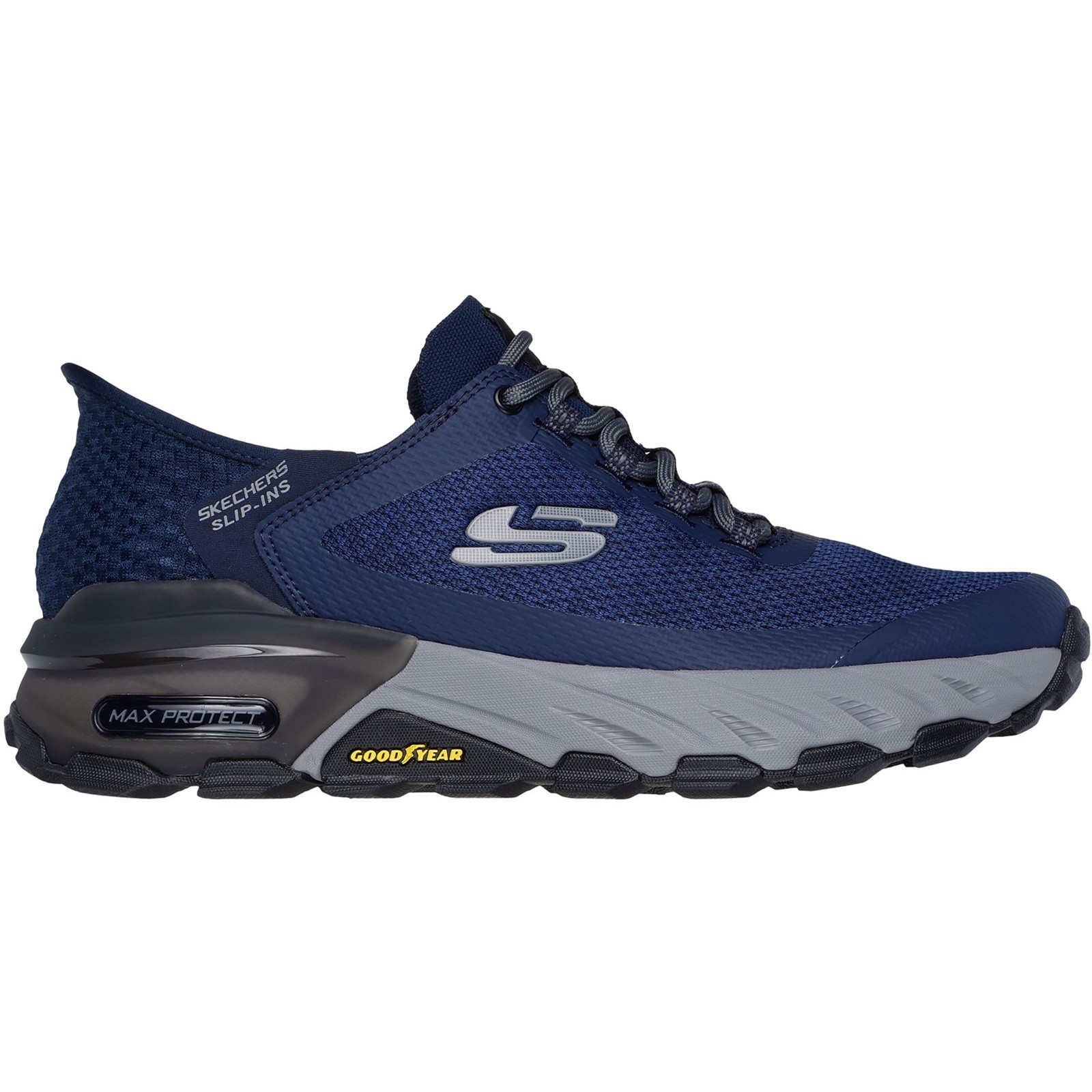 Skechers Max Protect Assembly Mens Hiking Shoes Lace image 10