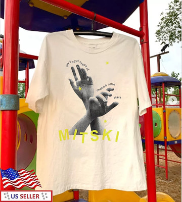My body's made of crushed little stars mitski shirt New! S-5XL, White tee