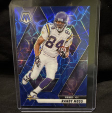 Panini 2025 Mosaic Randy Moss Minnesota Vikings Prizm #134 NFL Football Card